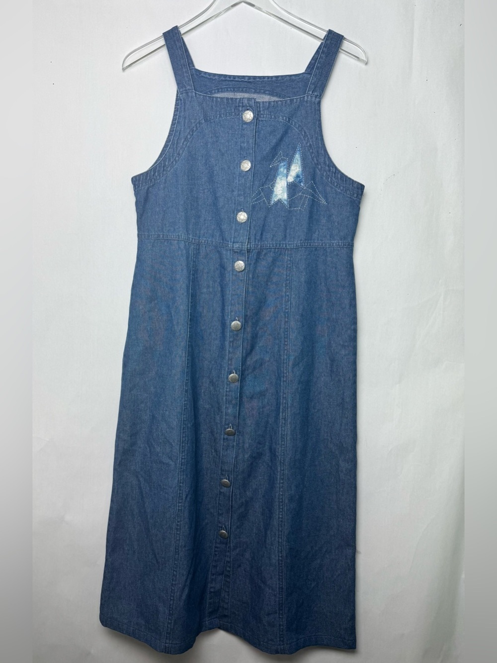 Sunbelt Denim Overall Dress sz Small